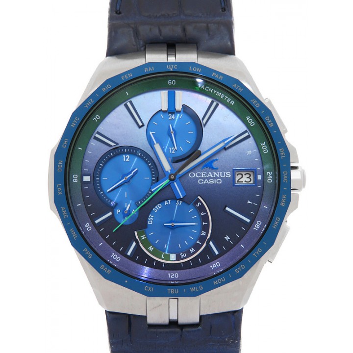Casio Oceanus Manta Japan Indigo ~ Indigo ~ Limited Model OCW-S5000APL-2AJF