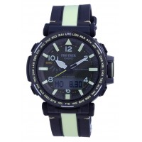 CASIO PROTREK PRG-600YB-3JF グリーン CASIO PROTREK TRIPLE SENSOR PRG-600YB-3 CLOTH BAND