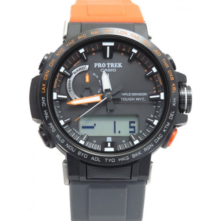 Casio ProTrek Japan Free Climbing Association PETZL Collaboration Model PRW-60YJP-1JR