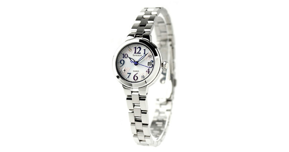 セイコー2206-0250&amp;CASIO SHEEN SHE-4506レディース SHEEN（CASIO） CASIO SHEEN カシオ シーン SHE-4506 ソーラー腕時計