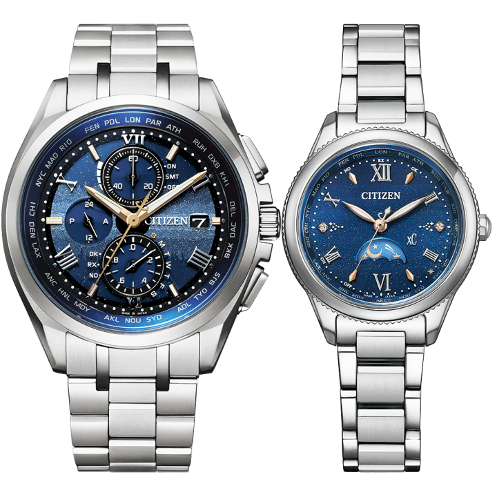 Citizen Attesa xC Dear Collection Limited Model Pair AT8041-71L EE1000-58L