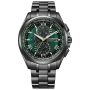 Citizen Attesa LIGHT in BLACK 2022 GREEN Limited Edition AT8049-61W