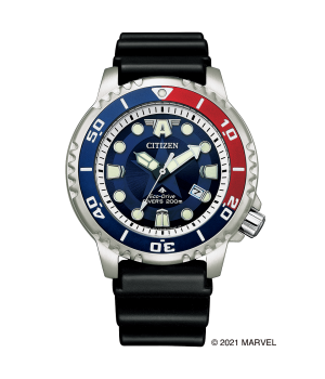Citizen Promaster Marine Captain America Marvel Collection Limited Model BN0150-36L
