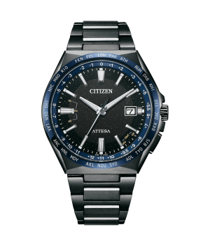Citizen Attesa ACT Line Black Titanium™ Series Attesa 35th Anniversary Limited Edition 3rd "Blue Universe Collection" CB0217-71E
