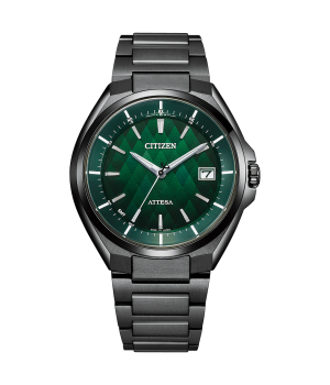 Citizen Attesa LIGHT in BLACK 2022 GREEN Limited Edition CB3015-53W