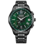 Citizen Exceed Satellite Wave GPS LIGHT in BLACK 2022 GREEN Limited Edition CC3057-57W