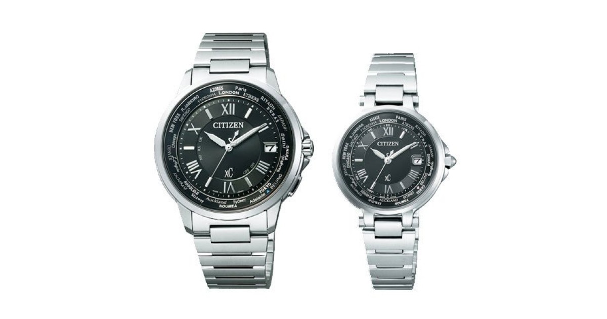 CITIZEN XC PAIR CB1020-54E/EC1010-57F | Sakurawatches.com
