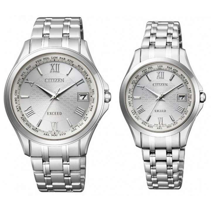 CITIZEN EXCEED Pair CB1080-52A/EC1120-59A