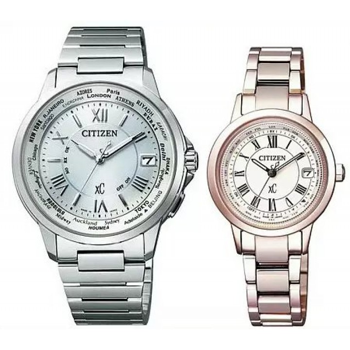 CITIZEN XC PAIR CB1020-54A/EC1144-51W