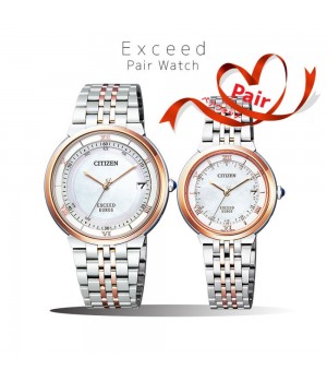 Citizen EXCEED PAIR CB3024-52W/ES1054-58W