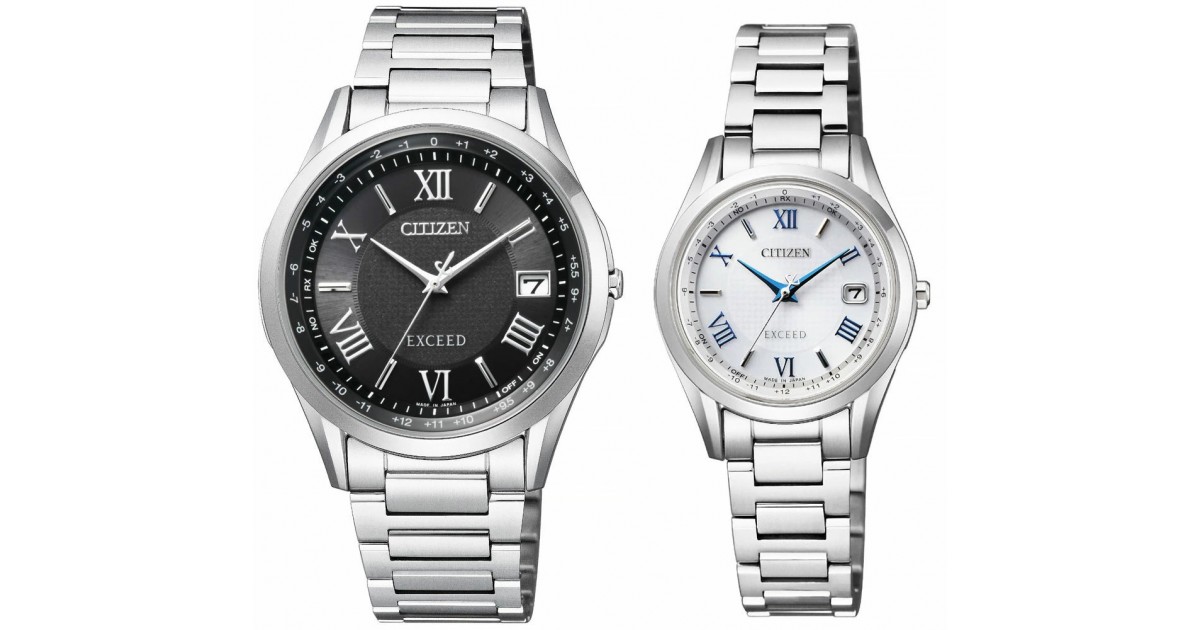 シチズン エクシード ペアウォッチCB1110-61A ES9370-62A 楽天市場】ペアウォッチ 夫婦 30代 40代 50代 シチズン