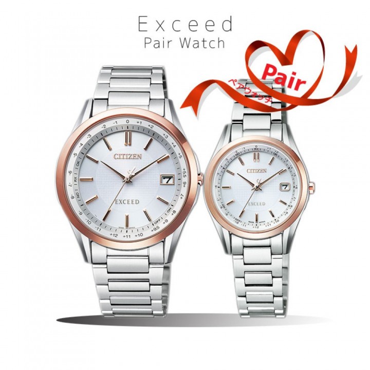 CITIZEN EXCEED PAIR CB1114-52A/ES9374-53A