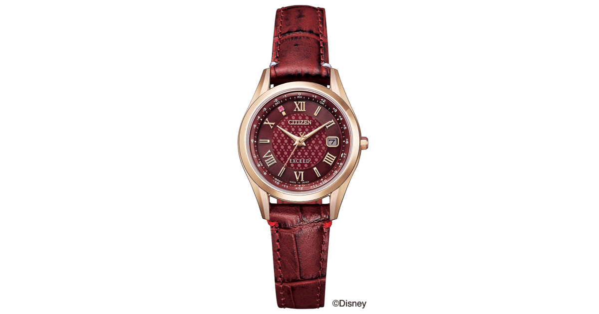 【18K750】CITIZEN EXCEEDレディース Citizen Exceed Disney Collection Limited Model ES9378-01X