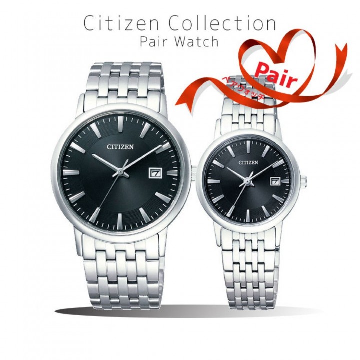 CITIZEN COLLECTION PAIR BM6770-51G/EW1580-50G