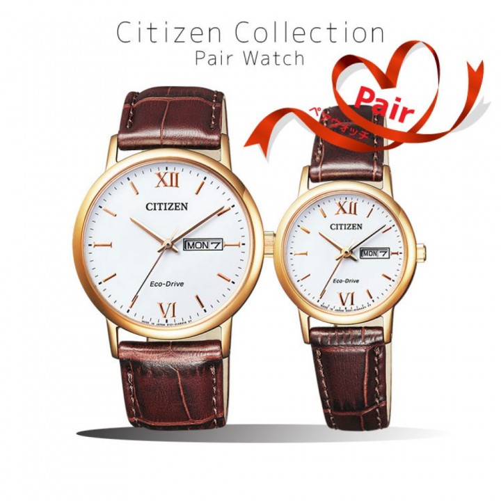 CITIZEN COLLECTION PAIR BM9012-02A/EW3252-07A