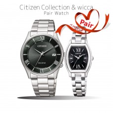 Citizen COLLECTION/WICCA PAIR AS1060-54E/KH8-713-51