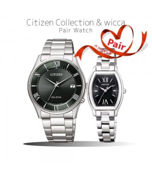 Citizen COLLECTION/WICCA PAIR AS1060-54E/KH8-713-51