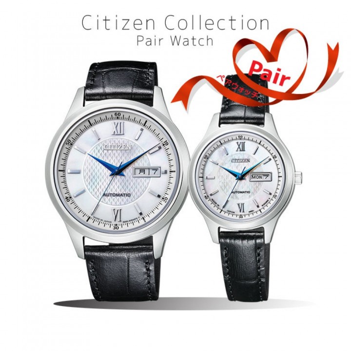 CITIZEN COLLECTION PAIR NY4050-03A/PD7150-03A