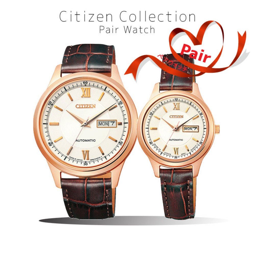 CITIZEN COLLECTION PAIR NY4052-08A/PD7152-08A