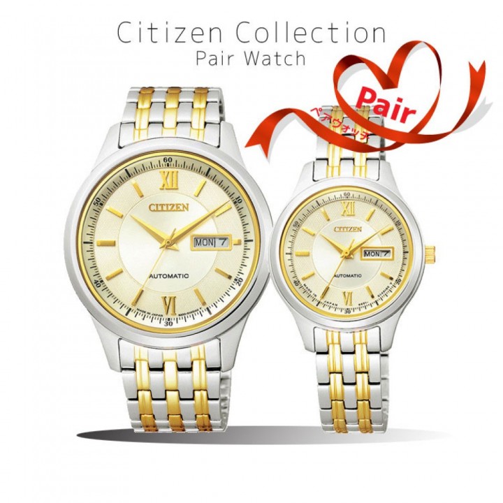 CITIZEN COLLECTION PAIR NY4054-53P/PD7154-53P