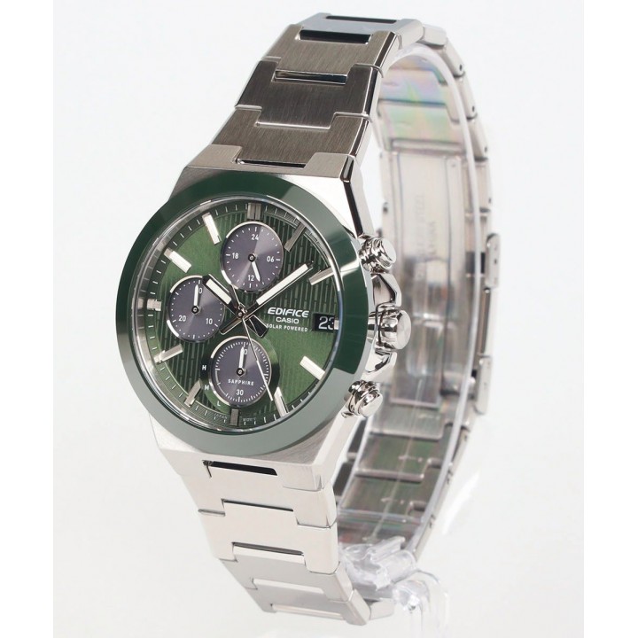 Casio Edifice Ceramic Bezel Solar Powered Chronograph EFS-S650YD-3AJF