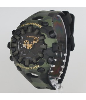 Casio G-Shock ANALOG-DIGITAL BOLD CAMO SERIES, CAMO AND GOLD GA-V01CMG-3AJF