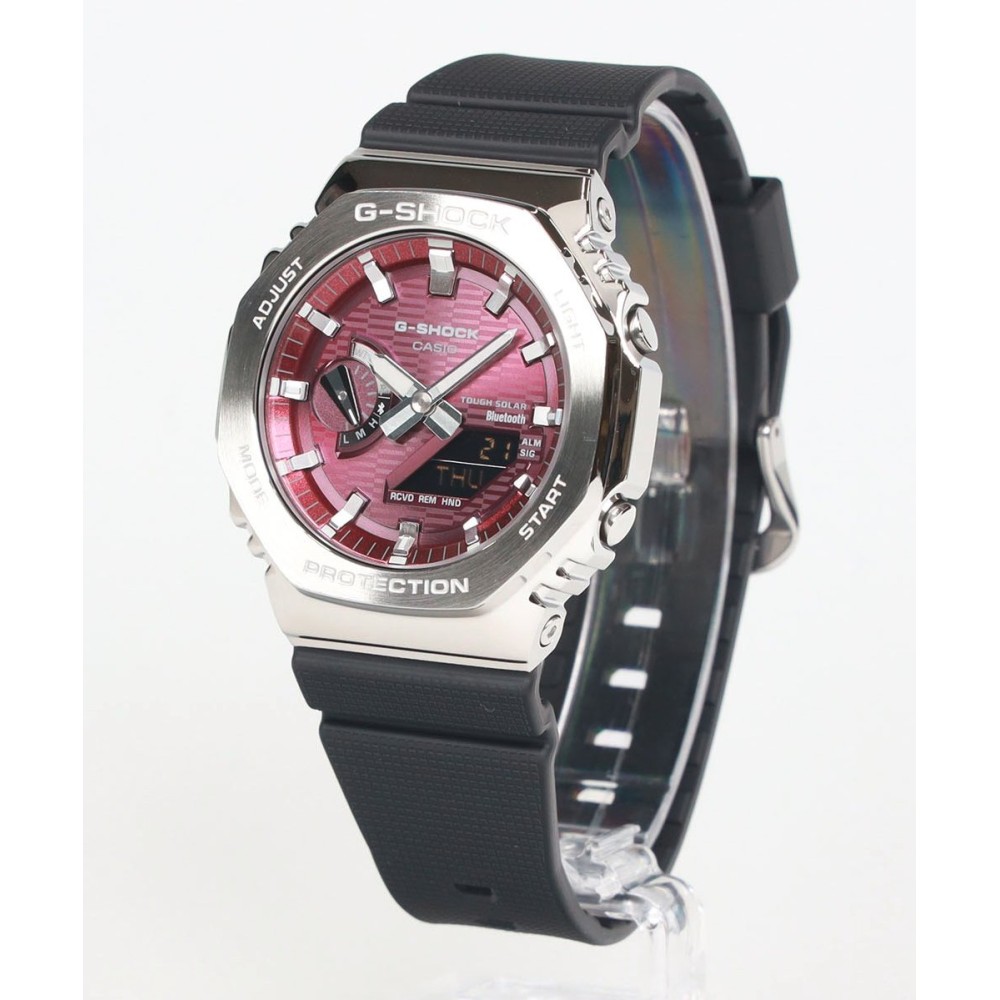 G-SHOCK GBM-2100A-4BJF バーガンディ Casio G-Shock Analog-Digital GBM-2100A-4BJF | Sakurawatches.com