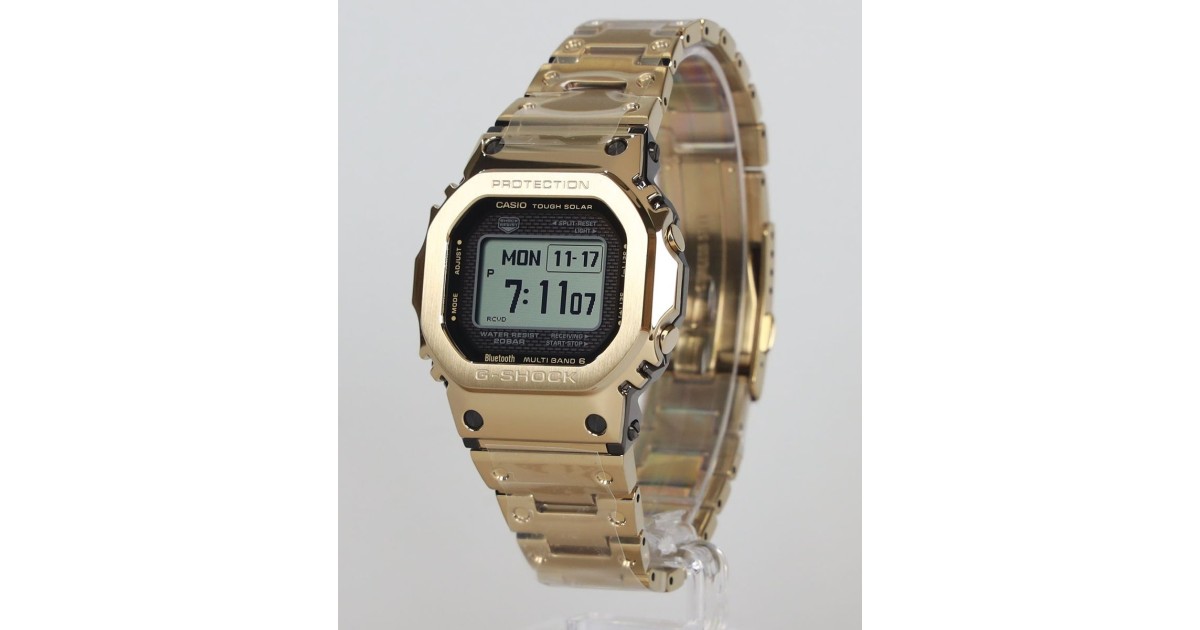 美品GMW-B5000GD-9JF 【実用品】GMW-B5000 フルメタルゴールド 