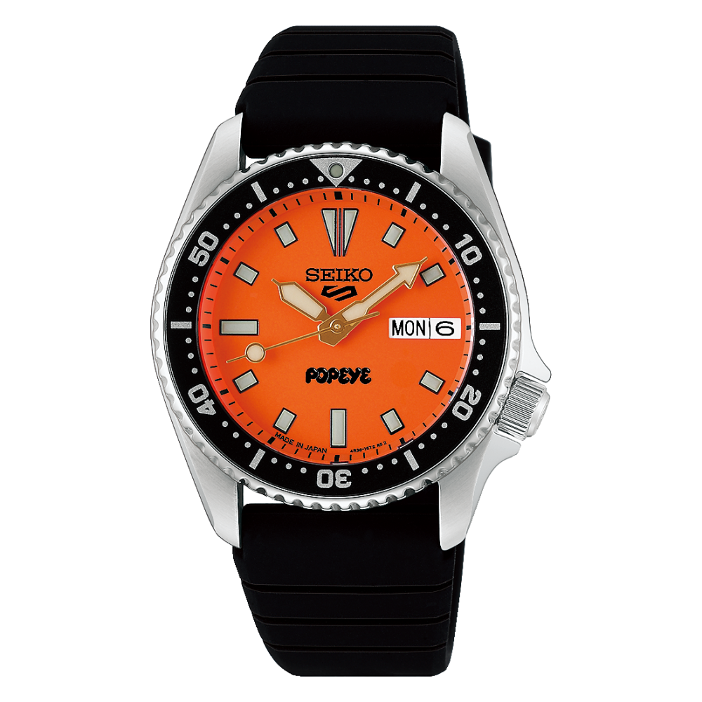 Seiko 5 Sports SKX series POPEYE collaboration limited edition