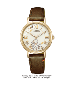 Citizen Wicca Kuma no Pooh-san 100th anniversary Limited Model KP5-123-90