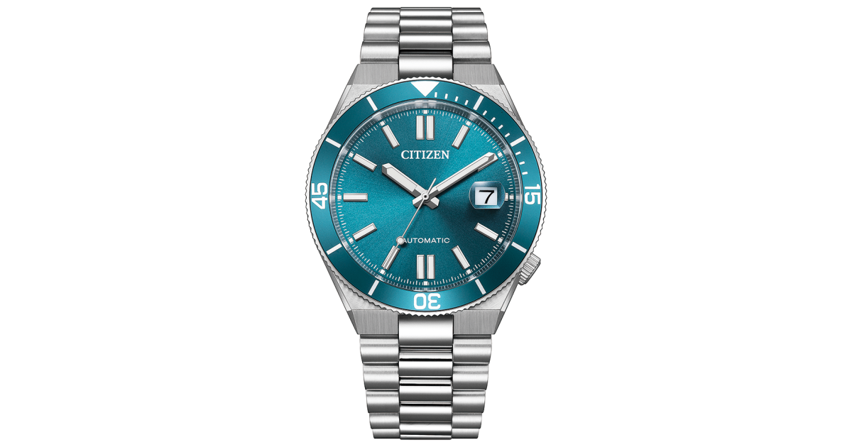 1961s CITIZEN r 変わり文字盤 リネンダイヤル Citizen Collection TSUYOSA NJ0231-56L | Sakurawatches.com