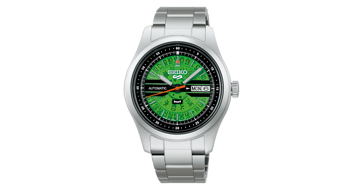 Seiko 5 Sports Field Series HUF collaboration limited edition