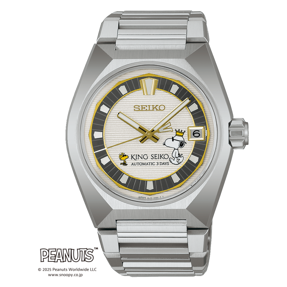 SEIKO KING SEIKO 自動巻き時計 PEANUTS 75周年記念 Seiko King Seiko PEANUTS 75th Anniversary Limited Edition SDKV011