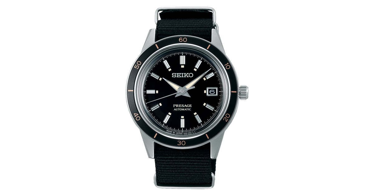 SEIKO 腕時計 プレザージュ SARY197 メンズ ブラック 自動巻