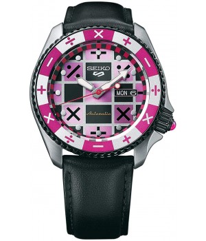 Seiko 5 Sports JoJo's Bizarre Adventure Golden Wind Collaboration Model SBSA033