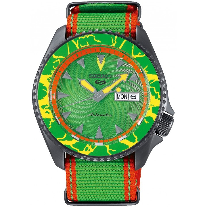 Seiko 5 Sports Street Fighter V Collaboration Blanka Limited Model SBSA083