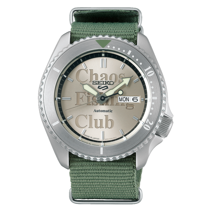 Seiko 5 Sports Chaos Fishing Club Collaboration Limited Edition SBSA169