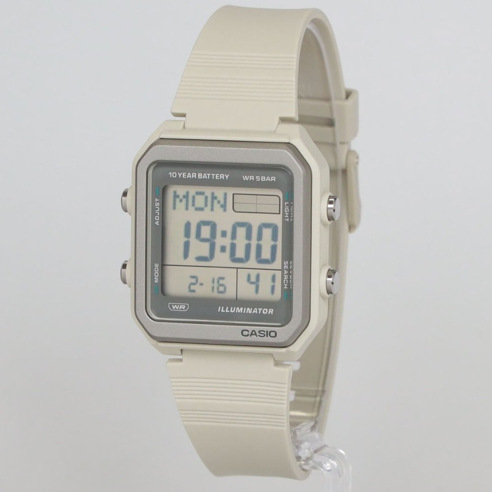 CASIO Collectionアイボリー W-221H-8AJF CASIO（カシオ） 国内正規保証 CASIO Collection STANDARD W-221H-8AJF